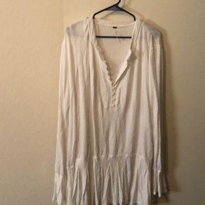 Free People button down tunic